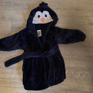 Penguin bathrobe